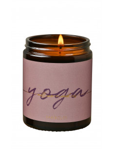 All We Need Is Yoga candle...