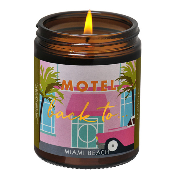 Back To Miami Beach candle...