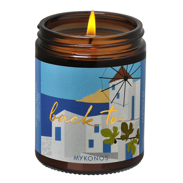 Back To Mykonos candle 140g