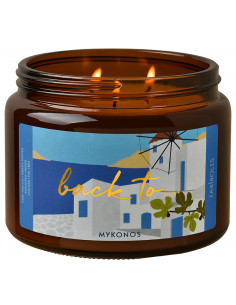Back To Mykonos candle 400g