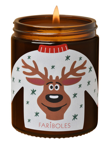 White Christmas Sweater candle 140g